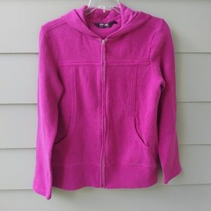 Kirkland Signature Women's Purple Full Zipper Jacket Hoody SZ Small